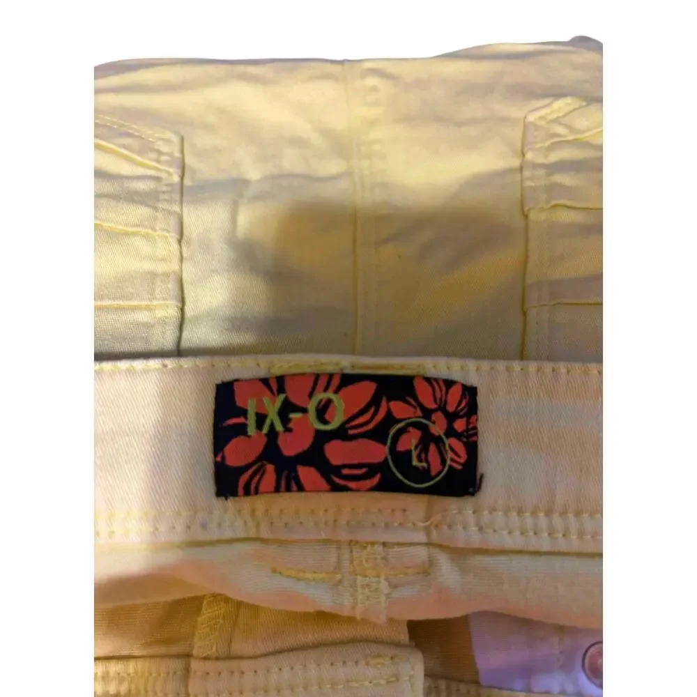 IX-O Yellow Mini Skirt Size L